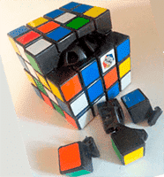 фото - мой любимый кубик Рубика 4х4 в сборе