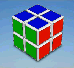 картинка - кубик рубик 2 на 2