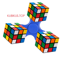 картинка - кубик рубика 3х3 спиннер