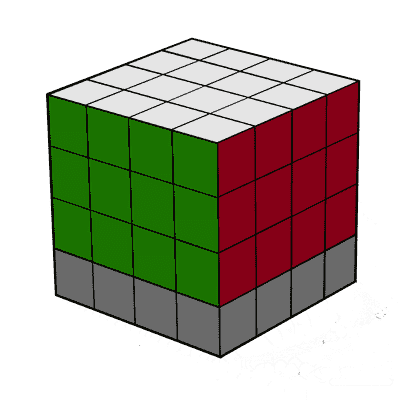 Как собрать кубик Рубика 4х4 легкий способ - Шаг 5