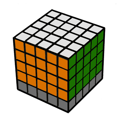 Научиться собирать кубик Рубик 5х5 поэтапно - Шаг 6