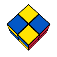 Сборка кубика рубика 2х2 для начинающих - шаг 0