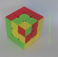 картинка - узор Куб в Кубе на кубике рубика 3х3