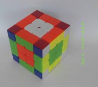 картинка - неизвестный узор на кубике рубика 4х4