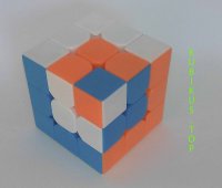 картинка - узор Куб в Кубе на кубике рубика 3х3х3