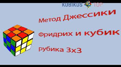 картинка - буквенное обозначение сторон кубика рубика