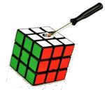 картинка - разборка и регулировка кубика рубика