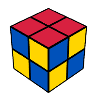 фото - сборка кубика 2 на 2