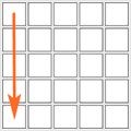 изображение - шаг 9 левую грань кубика Рубика 5 на 5 поверните вниз