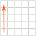 изображение - шаг 9 левую грань кубика 5х5 поверните вверх