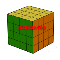 иллюстрация - схема сбора кубика рубика 4х4