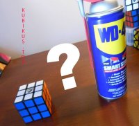картинка - смазка WD-40 и кубик рубика 3х3