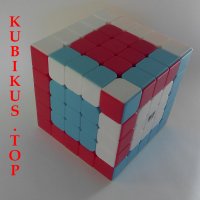 иллюстрация - узор на кубике 5x5 Кубик в кубе и еще в одном кубе
