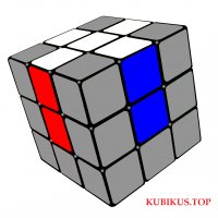картинка - ускоренная сборка креста кубика 3 на 3 рисунок - ускоренная сборка креста кубика 3 на 3