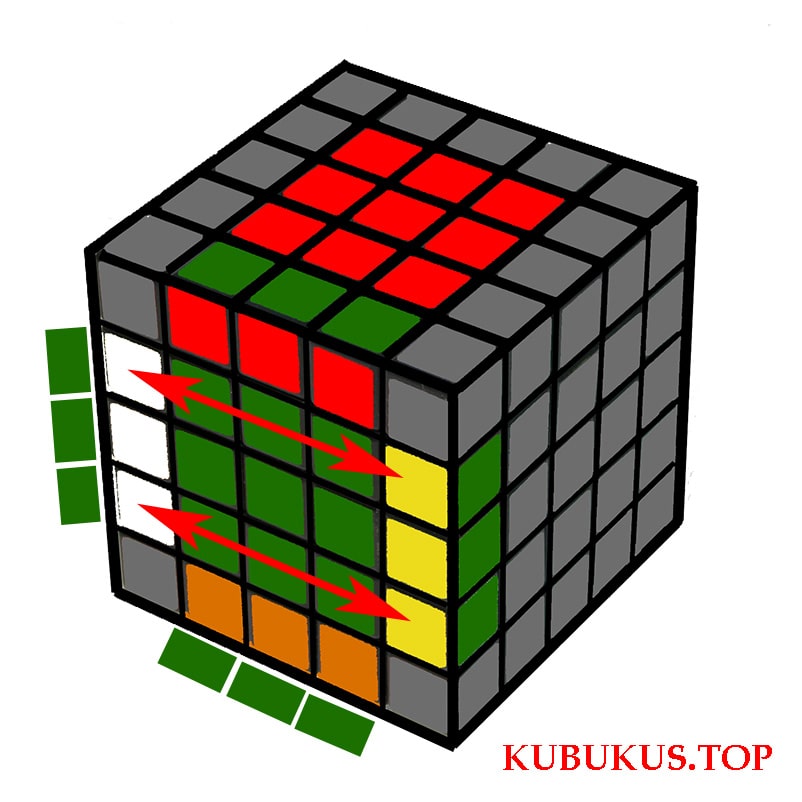 Кубик 5х5 схема. Кубик Рубика 5х5 паритеты. Кубик рубик 5х5 схема. Формулы кубика Рубика 5х5. Кубик рубик 5х5 схема сборки.