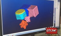 рисунок - 3D моделирование кубика Рубика на заводе Moyu