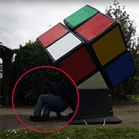 Невиданный способ собирания кубика Рубика 2х2