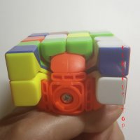 фотография - вставляем детали кубика 4х4 в свои пазы