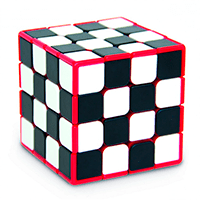 иллюстрация - Как собрать шашки куб 4 на 4
