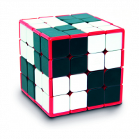 Картинка простого узора на  Шашки Куб 4 на 4
