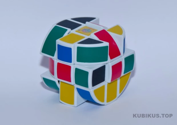 Как собрать кубик Рубика в виде цилиндра - рисунок 1