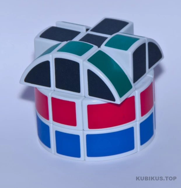 Как собрать кубик Рубика в виде цилиндра - рисунок 4